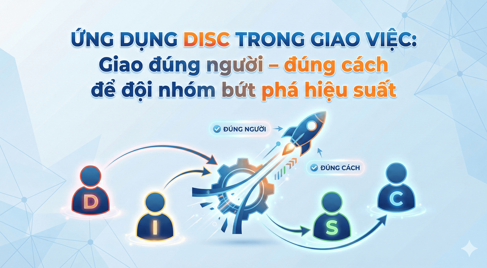 Ứng dụng DISC trong giao việc