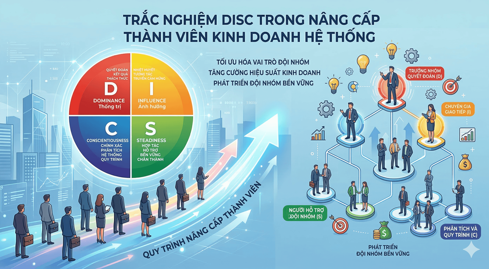 Nâng Cấp Thành Viên Kinh Doanh Hệ Thống