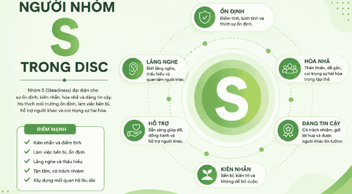 Người nhóm S hợp nghề gì?